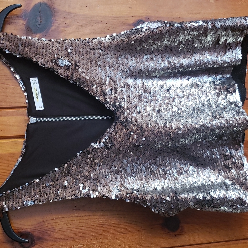 Sequins vest